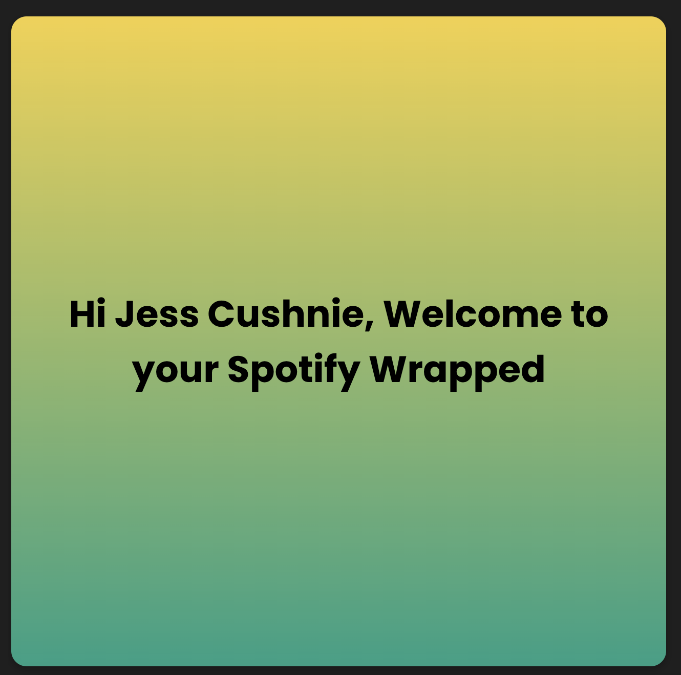 My Wrapped